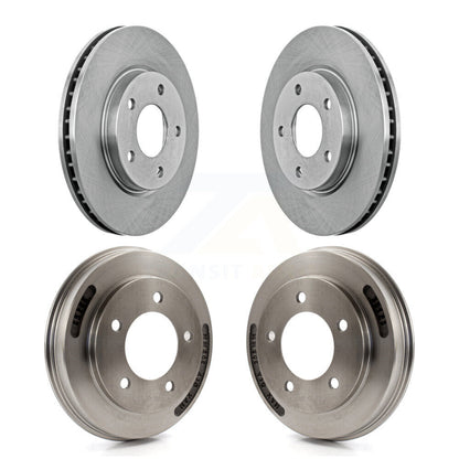 Kit de tambours de rotors de frein à disque avant et arrière pour Mitsubishi Lancer K8-102512