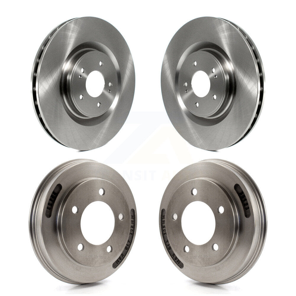 Kit de tambours de rotors de frein à disque avant et arrière pour Mitsubishi Lancer K8-102513