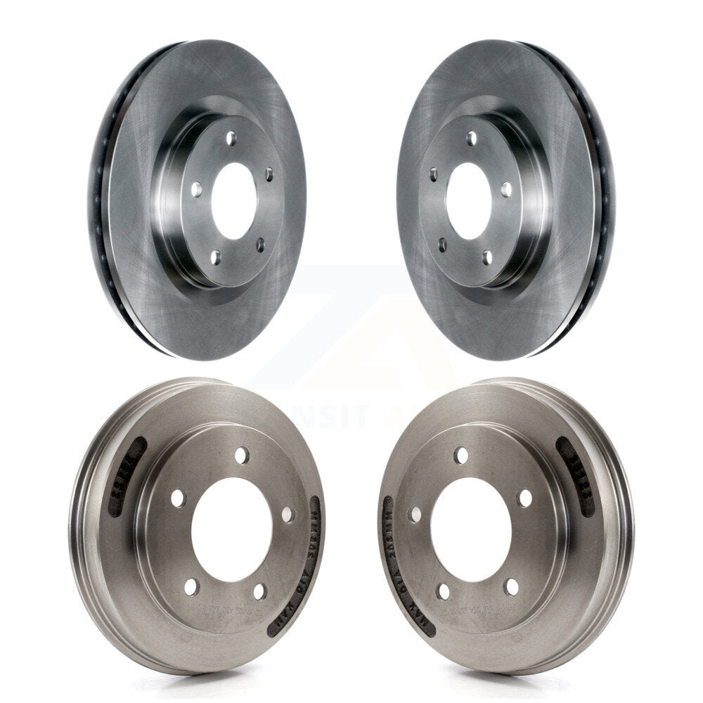 Kit de tambours de rotors de frein à disque avant et arrière, pour Mitsubishi Lancer GTS 2008 – 2009