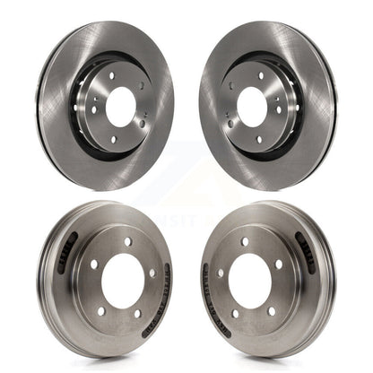 Kit de tambour de Rotor de frein avant et arrière, pour Mitsubishi Lancer Ralliart jusqu'à 03 09 2009