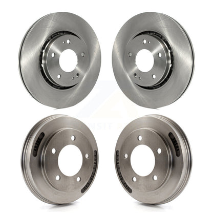 Kit de tambours de rotors de frein avant et arrière pour Mitsubishi Lancer Ralliart 2009 à partir de 04 0