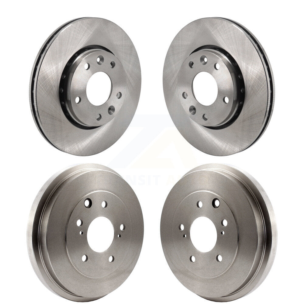 Kit de tambours de rotors de frein à disque avant et arrière pour Nissan Sentra 2020 – 2022 K8-102519