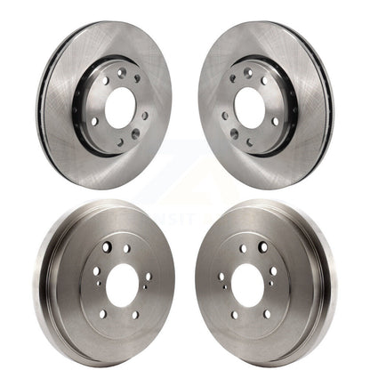 Kit de tambours de rotors de frein à disque avant et arrière pour Nissan Sentra 2020 – 2022 K8-102519