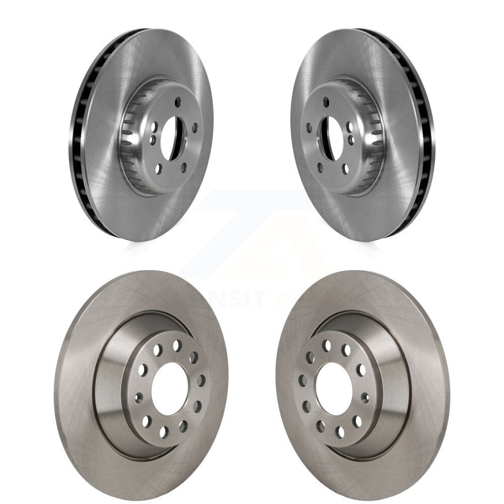 Kit de disques de frein avant et arrière pour Mercedes-Benz C300 15-21 sans ensemble sport