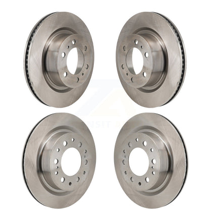 Kit de rotors de frein à disque avant et arrière, pour Toyota Tundra Sequoia Lexus LX600 K8-10256