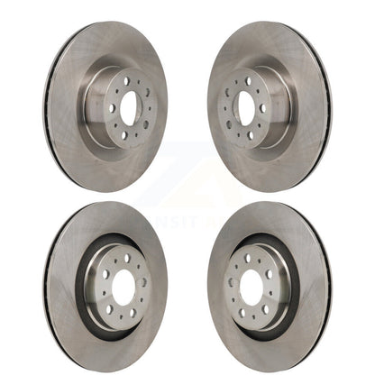 Kit de rotor de frein à disque avant et arrière pour Tesla Y 2020 – 2023 avec étrier peint en gris