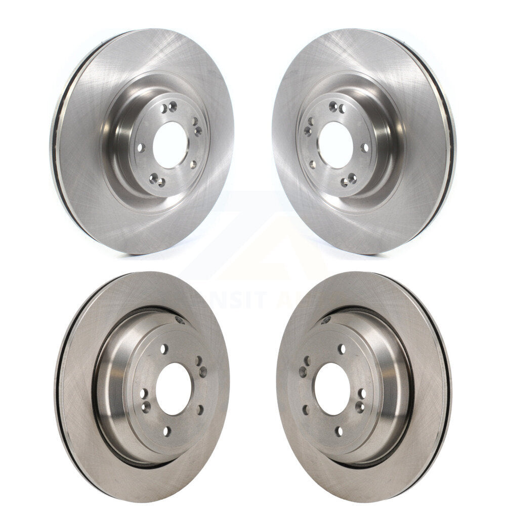 Kit de rotors de frein à disque avant et arrière pour Hyundai Equus 2011 K8-102583