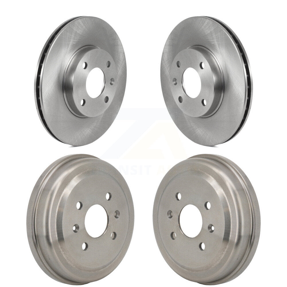 Kit de tambours de rotors de frein à disque avant et arrière pour Chevrolet Spark 2016 – 2022 K8-102664