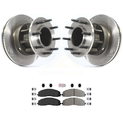Kit de plaquettes semi-métalliques de Rotor de frein à disque avant, pour Ford F-350 Super Duty F-250 RW