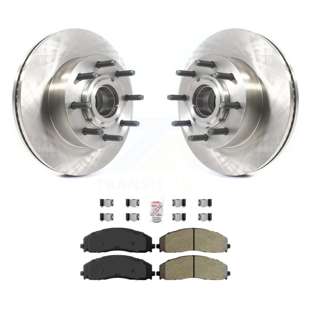 Kit de plaquettes semi-métalliques de moyeu de Rotor de frein à disque avant, pour Ford F-350 Super Duty F-25