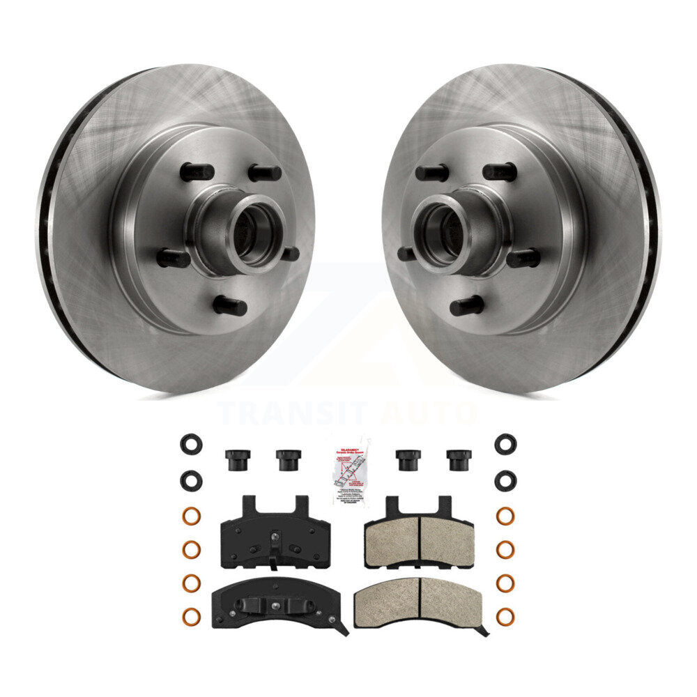 Kit de plaquettes semi-métalliques de Rotors de frein à disque avant pour Chevrolet Tahoe C1500 banlieue