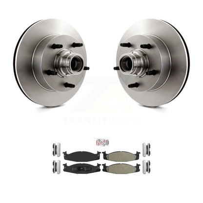 Kit de plaquettes semi-métalliques de Rotor de frein à disque avant, pour Ford E-150 Econoline Club Wago