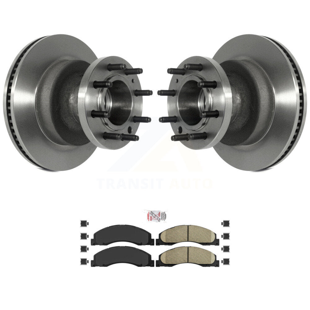 Kit de plaquettes en céramique pour Rotor de frein à disque avant, pour Ford E-350 Super Duty E-450 Econolin
