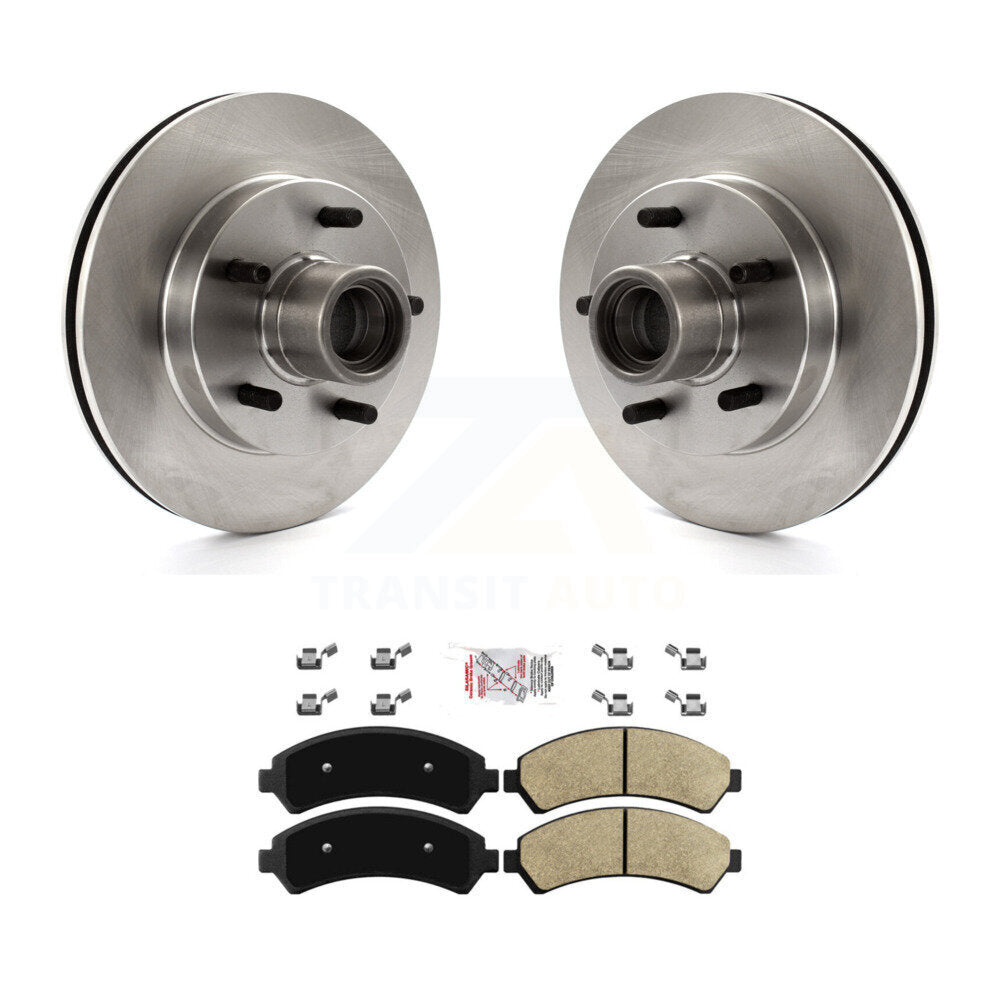 Kit de rotors de frein à disque avant et plaquettes en céramique pour Chevrolet Blazer RWD 2000