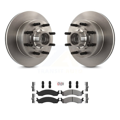 Kit de plaquettes semi-métalliques de moyeu de Rotor de frein avant, pour Ford F-250 F-350 E-350 Econolin