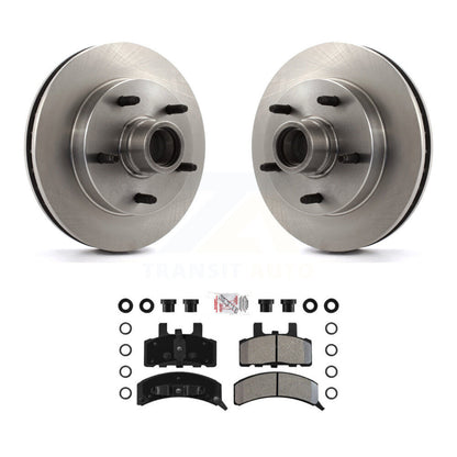 Rotors de frein à disque avant et kit de plaquettes semi-métalliques pour Dodge Ram 1500 RW 1994-1999