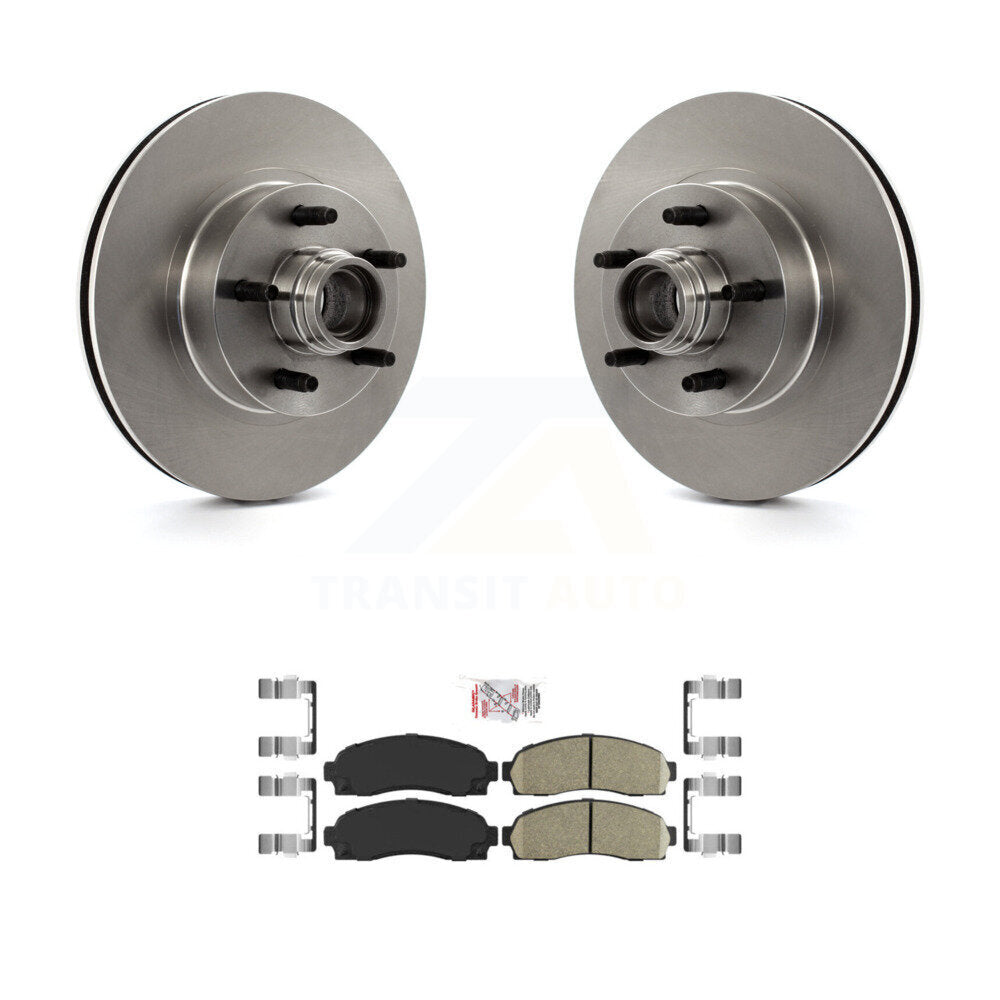 Rotor de frein à disque avant et Kit de plaquettes en céramique, pour Ford Ranger Mazda B3000 B2300 B400