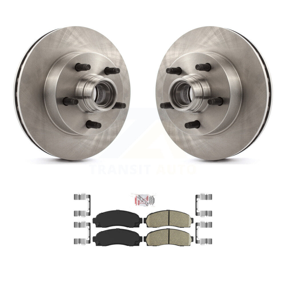 Kit de plaquettes en céramique pour assemblage de moyeu de rotors de frein à disque avant, pour Mazda B3000 B2300 B400
