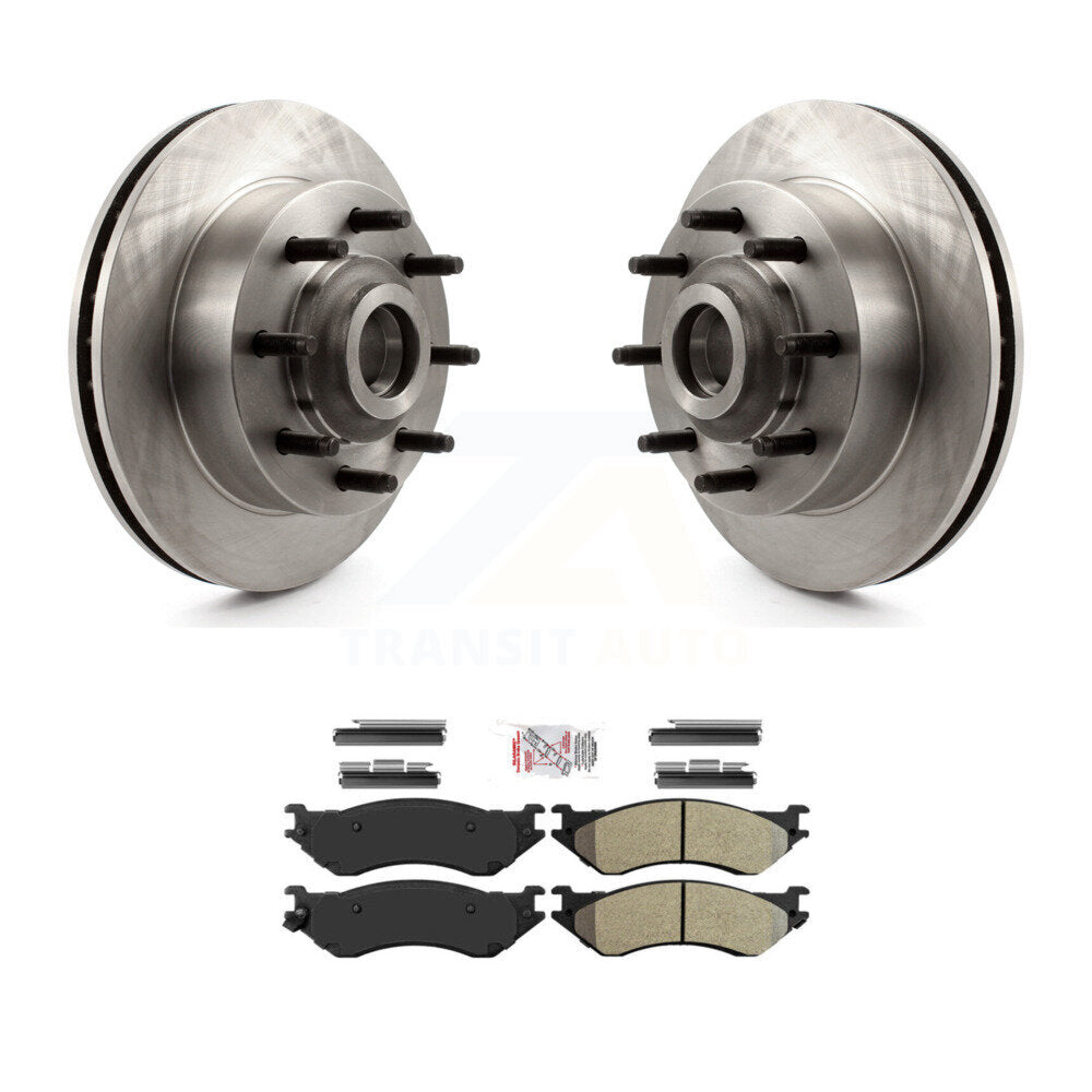 Kit de plaquettes semi-métalliques de Rotor de frein avant, pour Dodge Ram 1500 Van avec axe de 4000 Lb