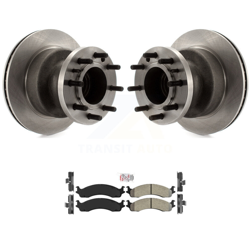 Kit de plaquettes semi-métalliques de Rotor de frein avant, pour Ford E-350 Super Duty Econoline Clu
