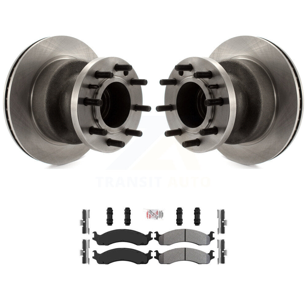 Kit de plaquettes semi-métalliques de Rotor de frein avant, pour Ford E-350 Super Duty Econoline Clu