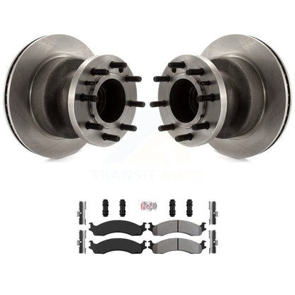 Kit de plaquettes semi-métalliques de Rotor de frein avant, pour Ford E-350 Super Duty Econoline Clu