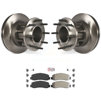 Kit de plaquettes semi-métalliques de Rotor de frein à disque avant, pour Ford F-250 Super Duty F-350 RW
