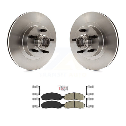 Kit de moyeu de rotors de frein à disque avant et de plaquettes en céramique pour Ford Explorer Sport Trac RW