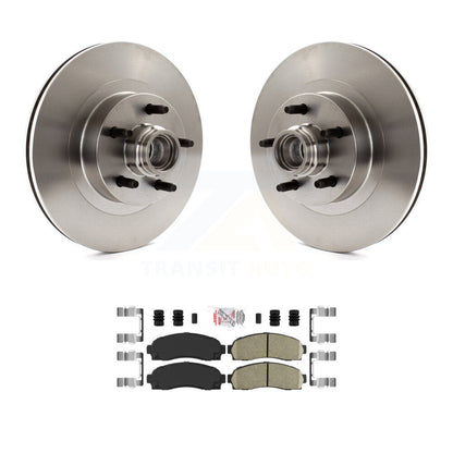 Kit de moyeu de rotors de frein à disque avant et de plaquettes en céramique pour Ford Explorer Sport Trac RW