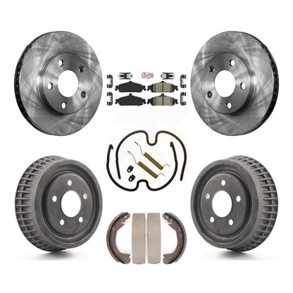 Kit de tambour à plaquettes en céramique pour Rotor de frein avant et arrière (7 pièces) pour Pontiac Grand Am Chevrole