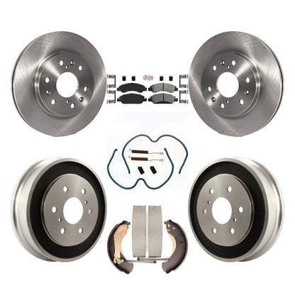 Kit de plaquettes et tambours semi-métalliques pour Rotor de frein avant et arrière (7 pièces) pour Chevrolet GMC 150