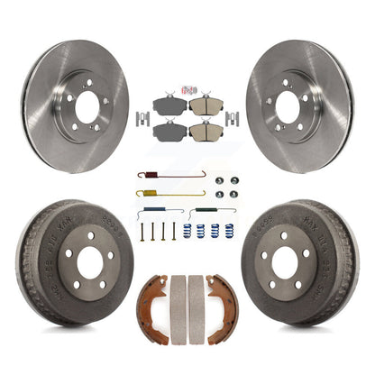 Kit de tambour de plaquettes en céramique de Rotors de frein avant et arrière (7 pièces) pour Ford Taurus Mercury Sabl