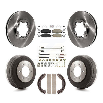 Kit de tambour de tampon en céramique de Rotor de frein avant et arrière (7 pièces) pour Nissan Pathfinder INFINIT