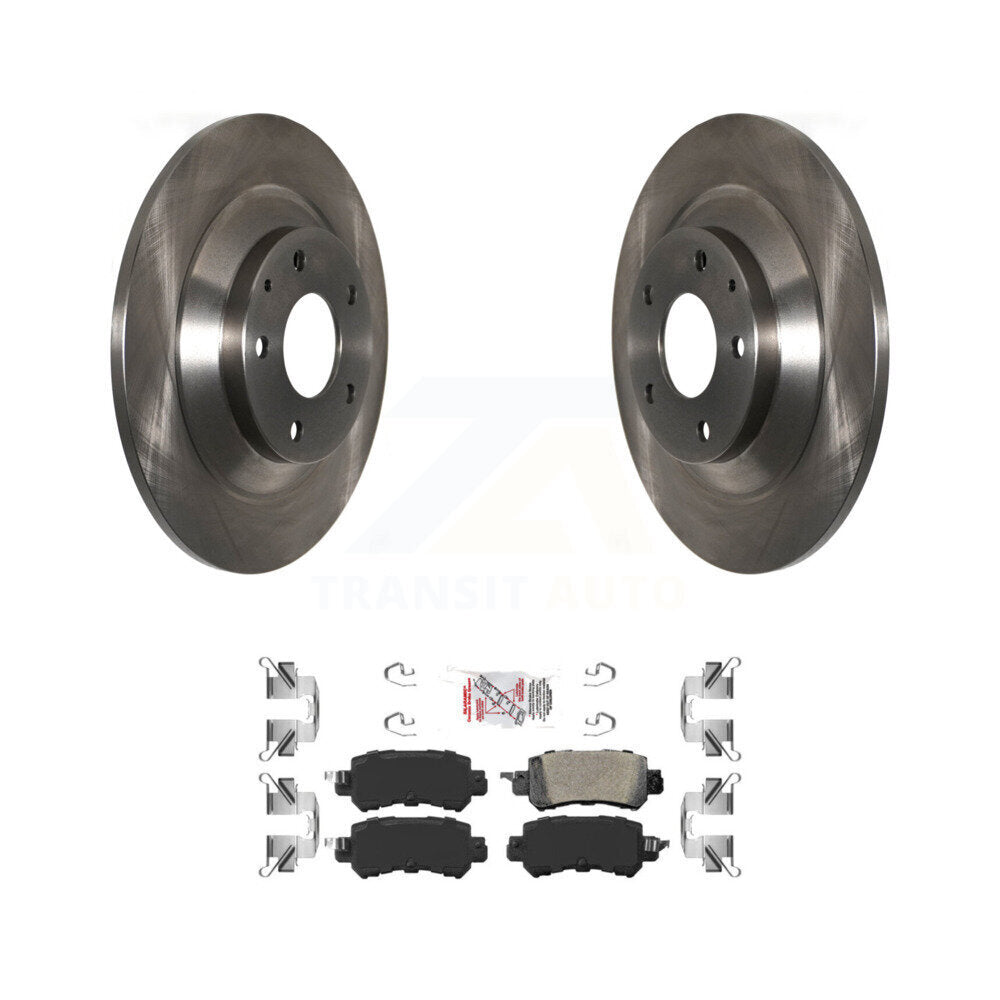 Kit de disques de frein à disque arrière et plaquettes en céramique pour Mazda CX-5 2013-2015 K8A-100380