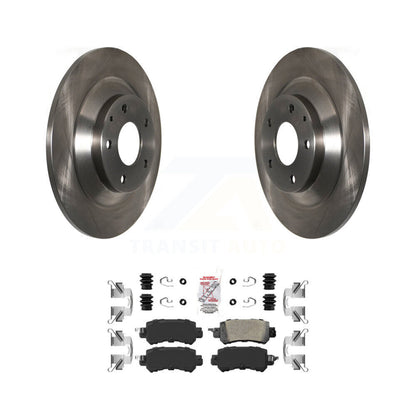 Kit de disques de frein à disque arrière et plaquettes en céramique pour Mazda CX-5 2013-2015 K8A-100381