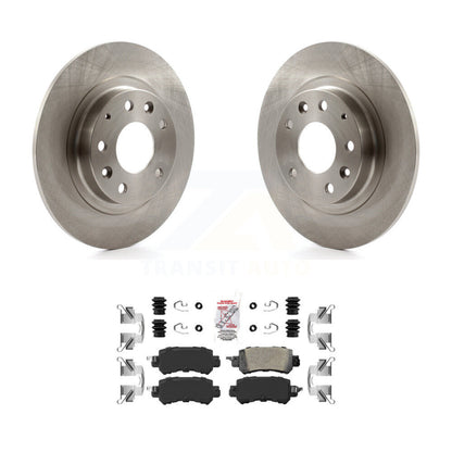 Kit de disques de frein à disque arrière et plaquettes en céramique pour Mazda CX-3 2016-2018 K8A-100384