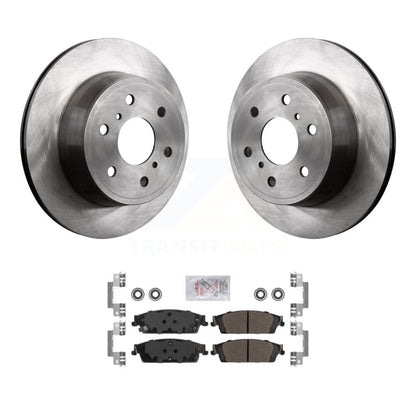 Kit de rotor de frein arrière et de plaquettes semi-métalliques pour Chevrolet GMC Silverado 1500 Sierr