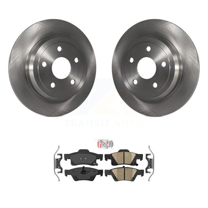 Rotors de frein à disque arrière et Kit de plaquettes en céramique pour Dodge Durango Jeep Grand Cheroke