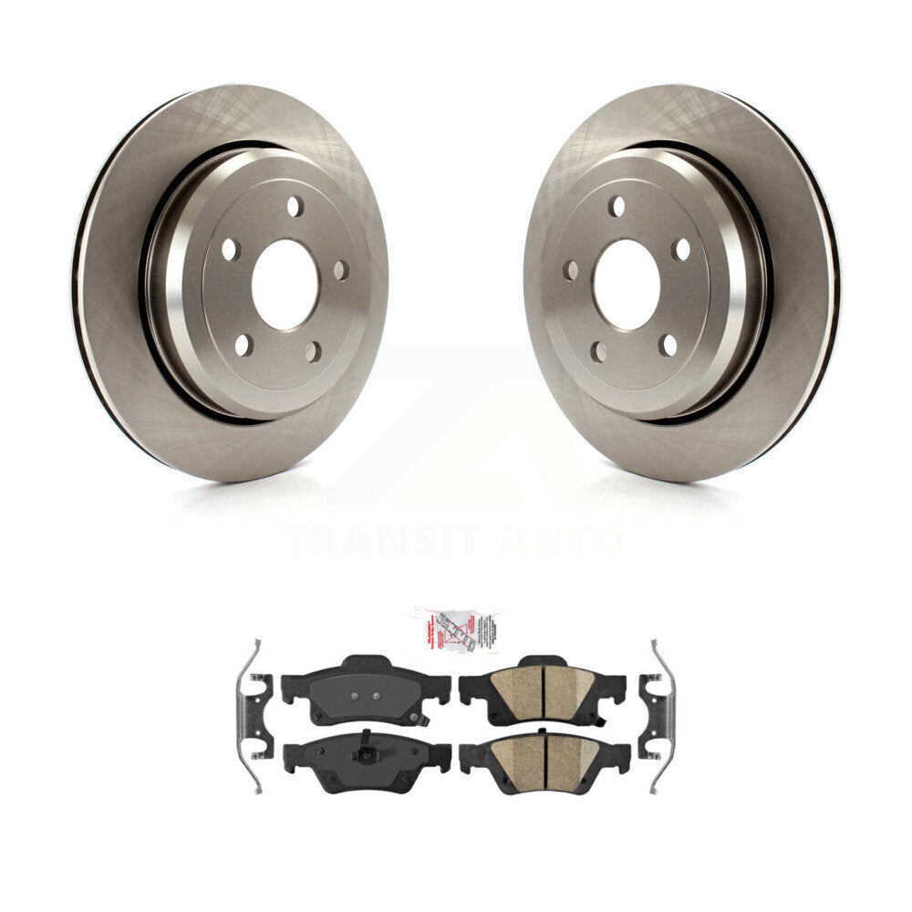 Rotor de frein à disque arrière et Kit de plaquettes en céramique pour Jeep Grand Cherokee Dodge Durango W