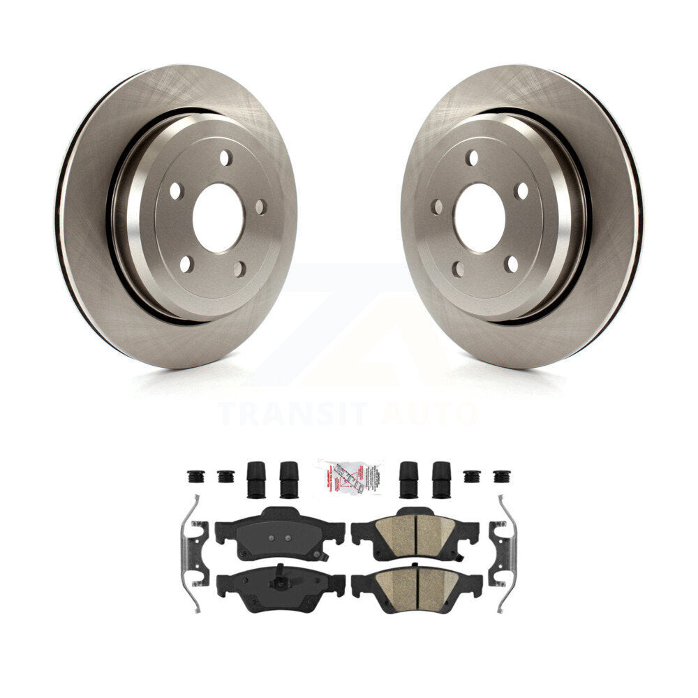 Rotor de frein à disque arrière et Kit de plaquettes en céramique pour Jeep Grand Cherokee Dodge Durango W
