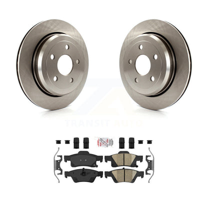 Rotor de frein à disque arrière et Kit de plaquettes en céramique pour Jeep Grand Cherokee Dodge Durango W