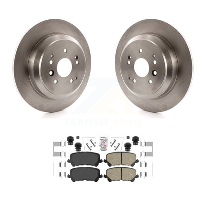 Kit de disques de frein à disque arrière et plaquettes en céramique pour Acura MDX 2014-2016 K8A-100407