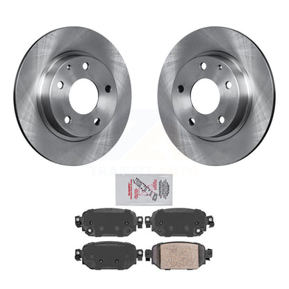 Kit de disques de frein à disque arrière et plaquettes en céramique pour Mazda 3 CX-3 Sport K8A-100412
