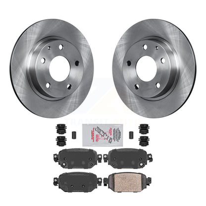 Kit de disques de frein à disque arrière et plaquettes en céramique pour Mazda 3 CX-3 Sport K8A-100413