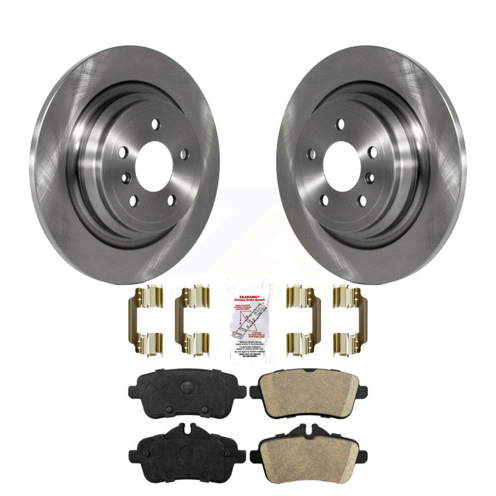 Rotors de frein arrière et Kit de plaquettes en céramique pour Mercedes-Benz ML350 GLE350 ML250 GLE300