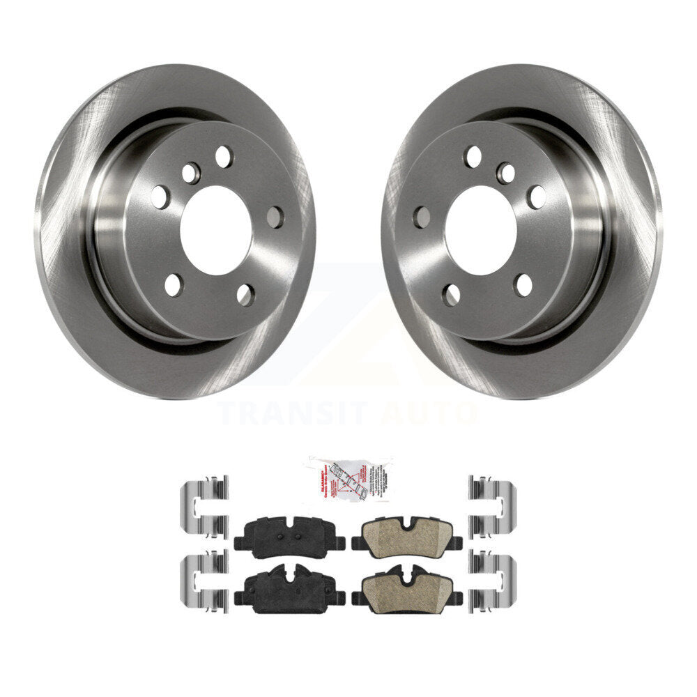 Kit de disques de frein à disque arrière et plaquettes en céramique pour Mini Cooper K8A-100450