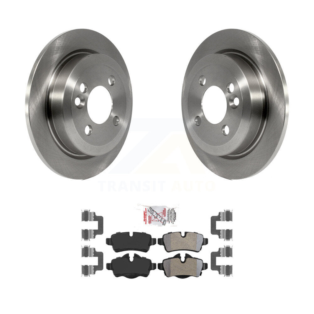 Kit de disques de frein à disque arrière et plaquettes semi-métalliques pour Mini Cooper K8A-100453