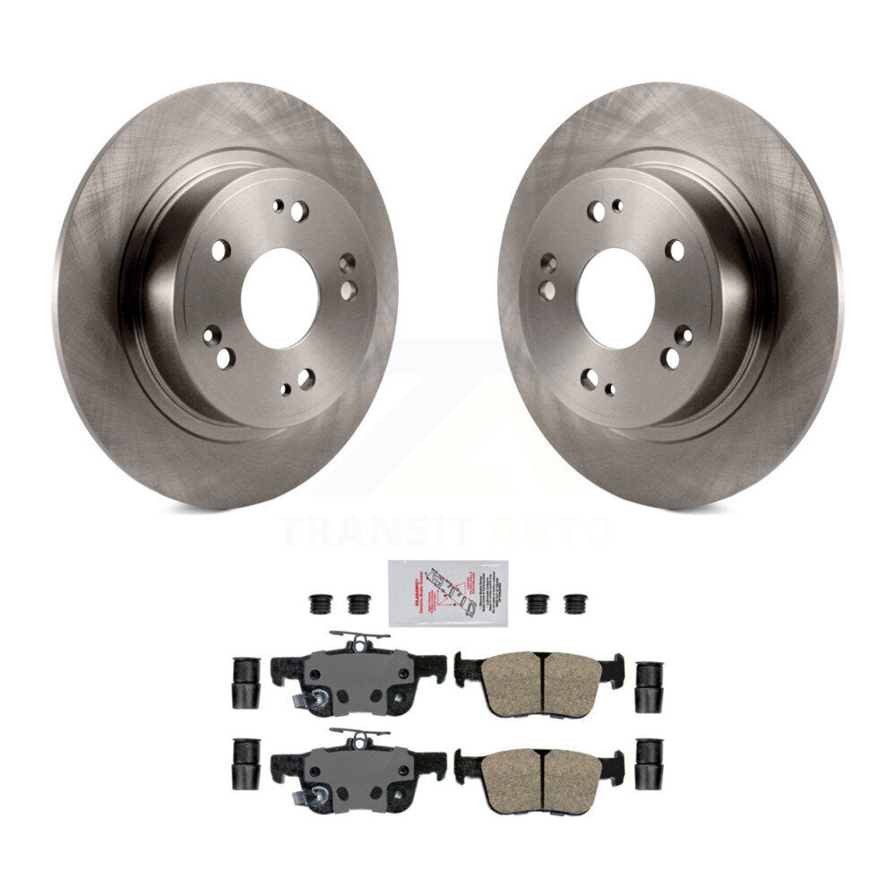 Kit de disques de frein à disque arrière et plaquettes en céramique pour Honda Accord 2018-2022