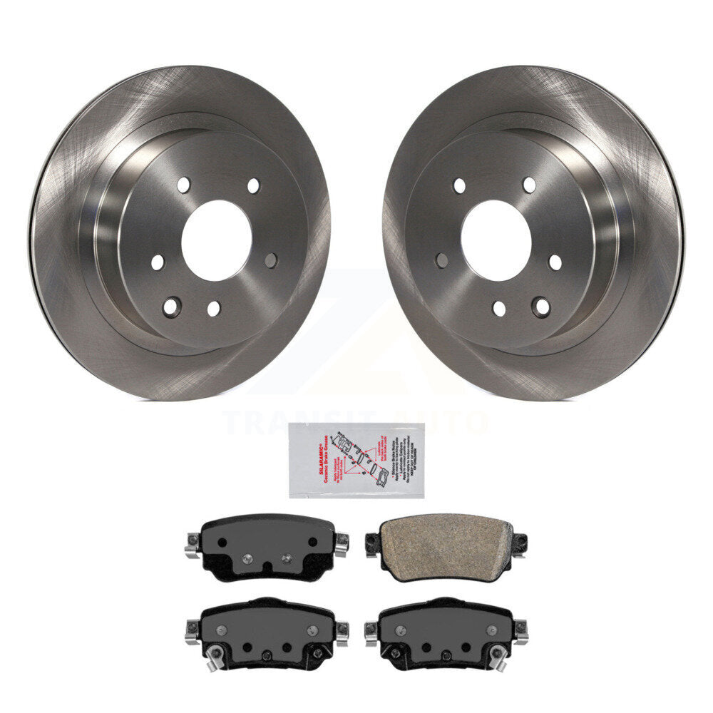 Kit de disques de frein à disque arrière et de plaquettes en céramique pour Nissan Rogue Sport S 2019
