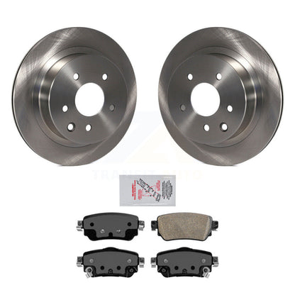 Kit de disques de frein à disque arrière et de plaquettes en céramique pour Nissan Rogue Sport S 2019